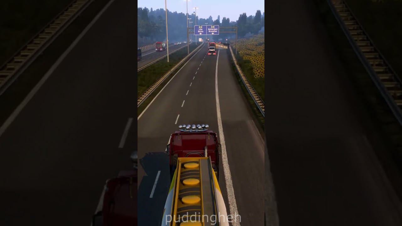 Обочина довела  Shorts  Euro Truck Simulator 2