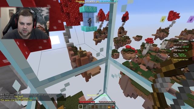 ЗАТРОЛЛИЛ НУБИКА В МАЙНКРАФТ СКАЙ ВАРС / MINECRAFT ТРОЛЛИНГ НУБ