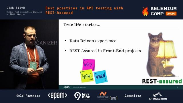 Best practices in API testing with REST-Assured (Oleh Bilyk, Ukraine) [RU]