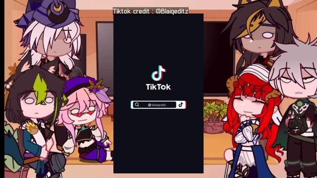 ? Genshin Impact Reacts to Rukkhadevata  Gacha Club  Genshin Impact