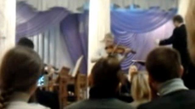 Р.Янушкевич, ДМШ№15 - И.С.Бах, концерт(скрипка+оркестр).mp4