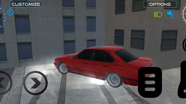 BMW 525 IN DRIFT