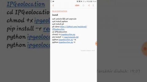 Cara melacak orang menggunakan termux (no root)
