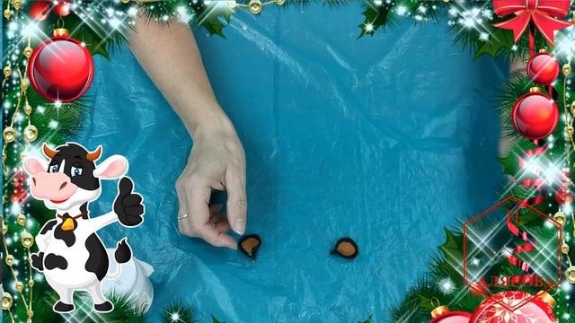 Мастер-класс Новогодний бычок из шарика