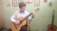 Подлесный Савелий,3 класс,13 лет.Хуан Бускаглия - Милонга.Преп. Кузнецов А.В.