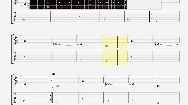 Black Sabbath   Black Sabbath GUITAR TABLATURE