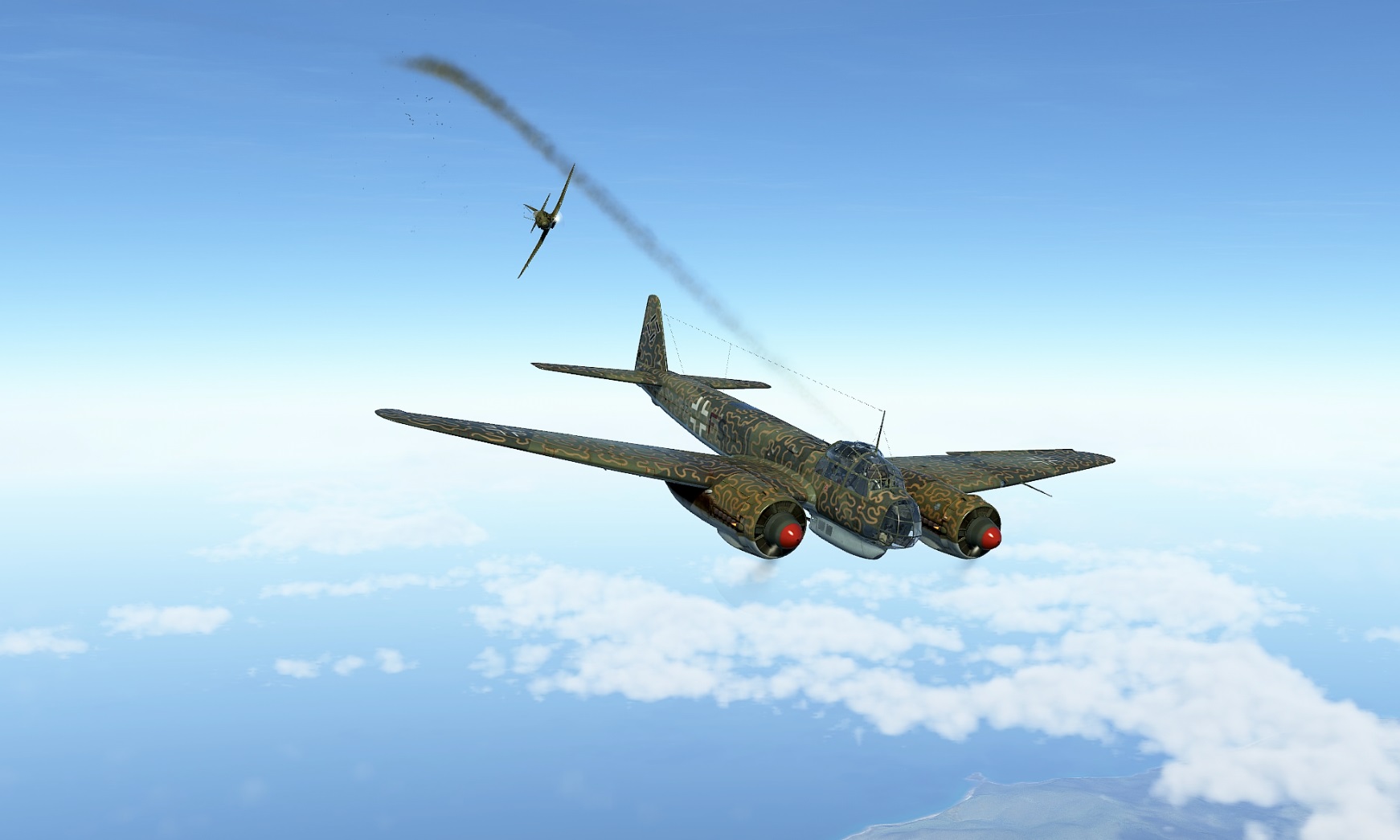 МиГ-3, перехват  высотного разведчика.