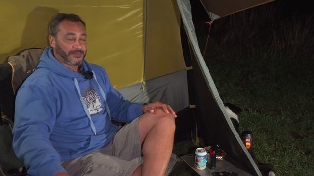 Car CAMPING in RAIN with TRUCK by BEACH - waves asmr