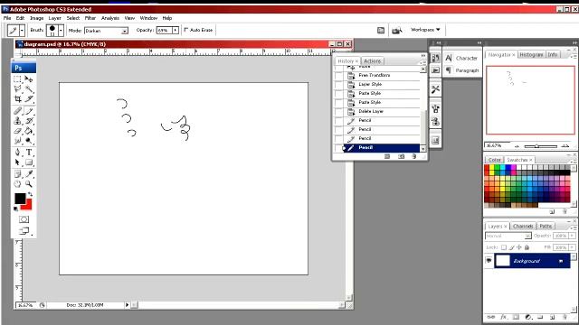 How to Draw in Adobe Photoshop 7.0