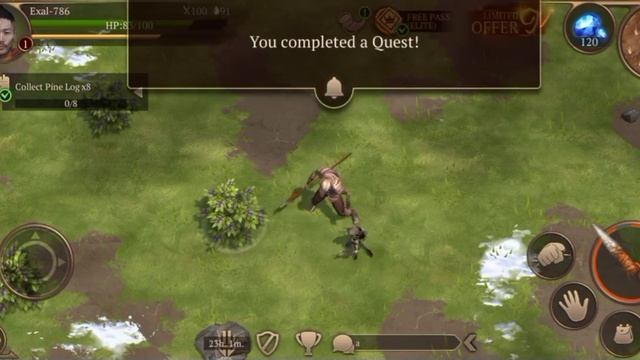 I kill some creature in Saga of survival {Saga-of-Survival gameplay #2}