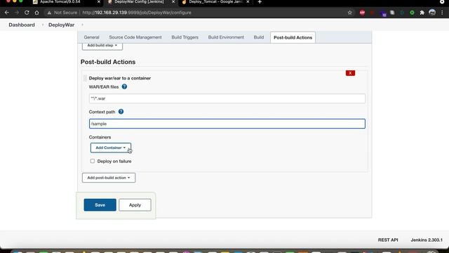 Git Tomcat Jenkins CICD Pipeline