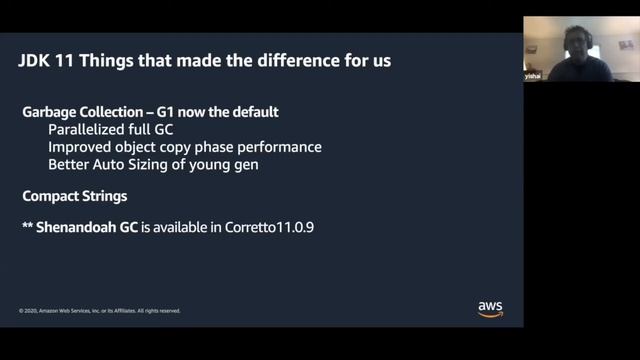 Amazon Corretto, A Journey into Latency Reduction / Yishai Galatzer - Amazon