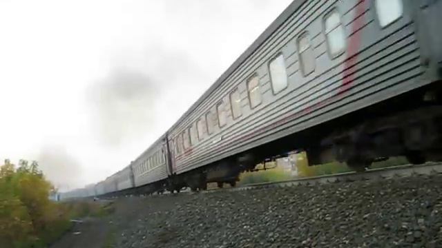 поезд № 301й Пенза-Москва .AVI