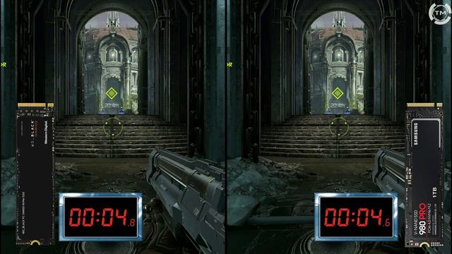 WD Black SN850 1TB vs Samsung 980 Pro 1TB Test Benchmark Game Loading
