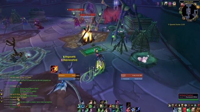 WOTLK Classic - Feral Druid H Sethekk Anzu Solo