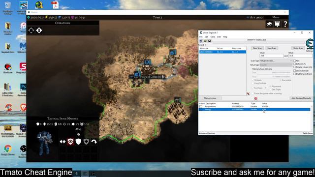 Warhammer 40000 Gladius Relics of War || Infinite Resources research influence || Tmato cheat engin