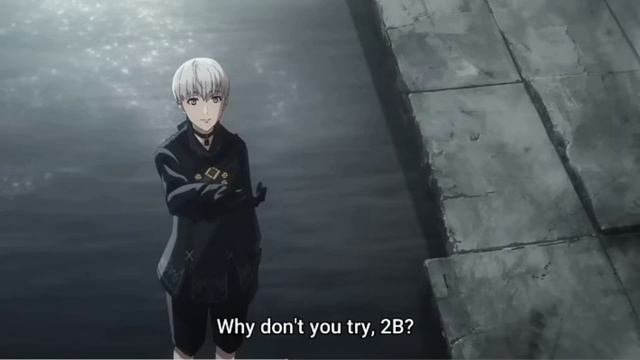 2B and 9S Take off their vision (NieR:Automata ver. 1.1a)