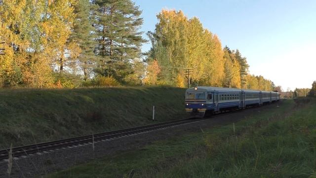 Пригородный поезд 6604 Витебск - Езерище  Commuter train 6604 Vitebsk - Ezerische