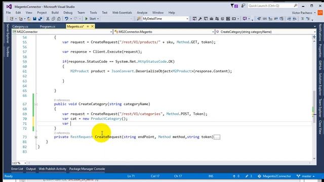 Magento 2 REST API | Create Category