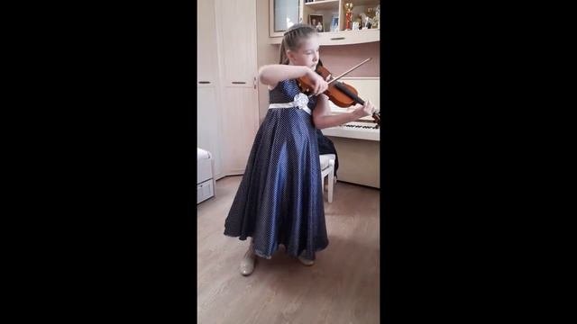 Арина Яковлева - Кабалевский концерт для скрипки
