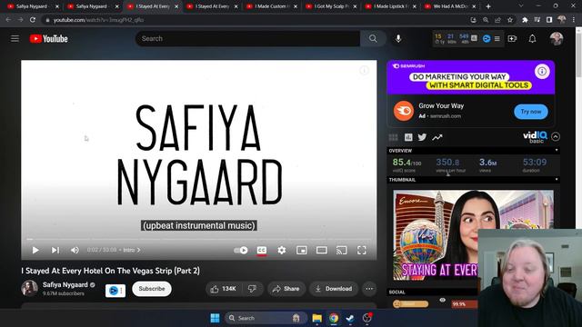 Safiya Nygaard: Live Analysis from a YouTube Expert with 10 Years of Experience 🔴