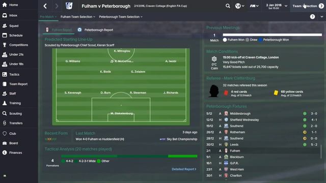 Up The Posh: Episode 15 - Fulham in FA Cup - Peterborough United - Football Manager 2015 [FM15]