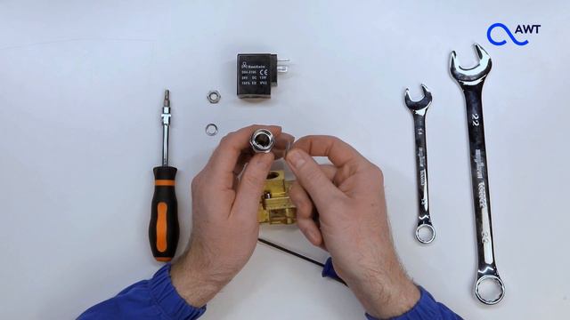 Как разобрать и почистить электромагнитный клапан? Видеоинструкция AWT