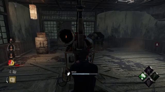 Dead by daylight #3,  не реально повезло найти ключ и свалить в люк )))))