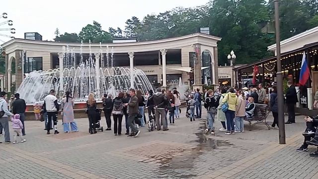 Кисловодск. Светомузыкальный фонтан. 11.05.2024 г.