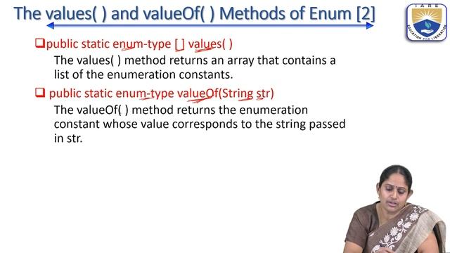 Exploring String Class, Enumerated Types by Ms. Anusha R