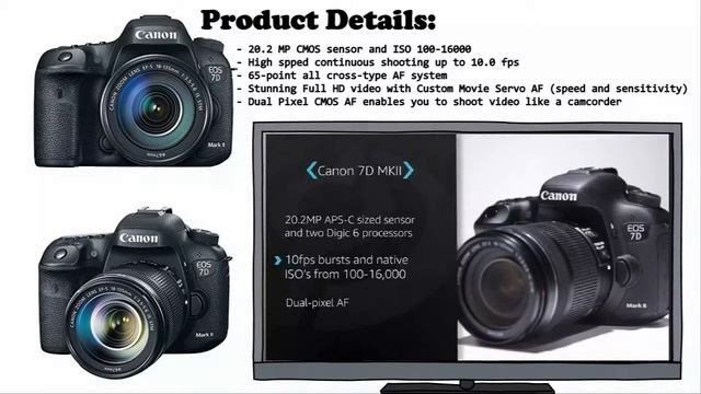 Best Canon APS-C Camera - EOS 7D Mark II DSLR
