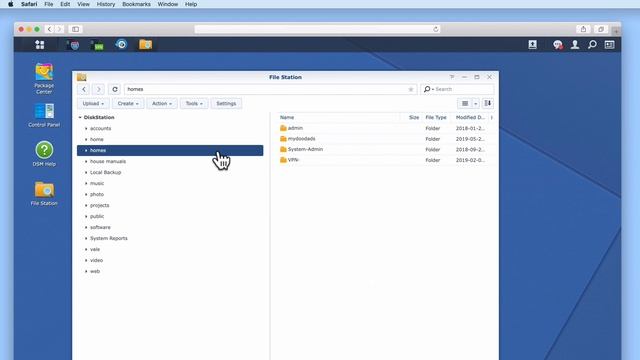 Synology NAS tip - What are the Home and Homes folders for?