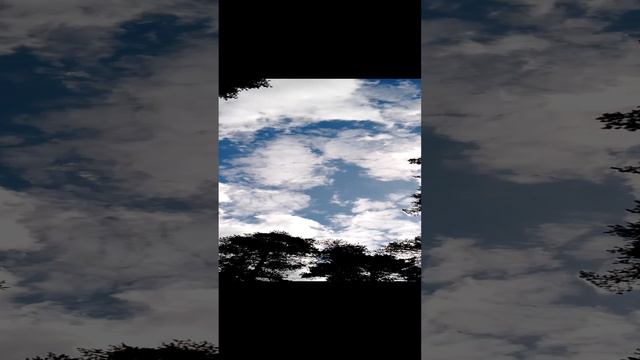 Видео про облака 🌤️  Весенние красивые облака плывут по небу ☁️