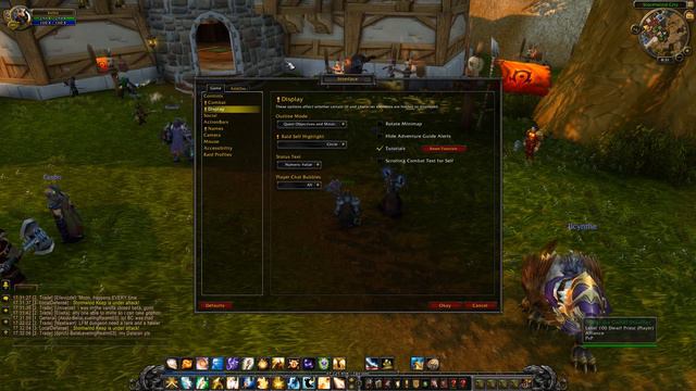 WoW Legion Beta - Show Numeric Status Text only on mouseover