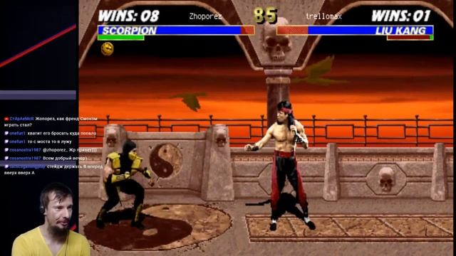 UMK3 Arcade, тренировки и FT10