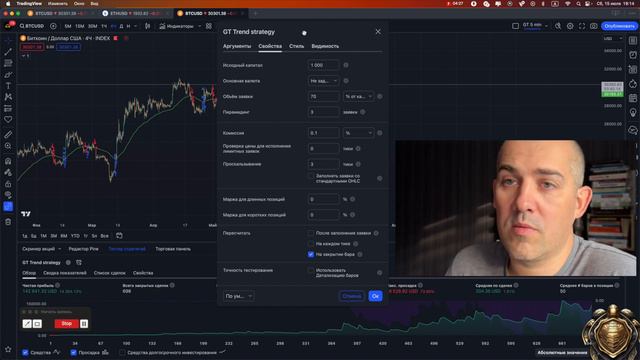 Трендовая стратегия. От 10.000 процентов на BTC. #криптовалюта #биткоин #трейдинг