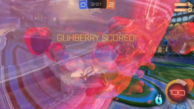 I CONNECTED the ball to ONE Rocket League player... who wins?