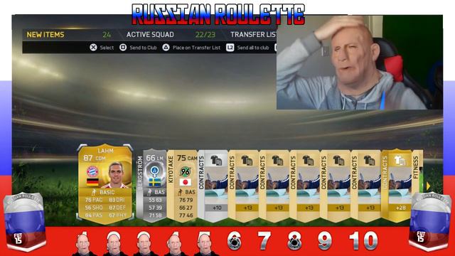 OMG CRAZY RUSSIAN ROULETTE - IF BOATENG & ROBBEN DISCARDS?