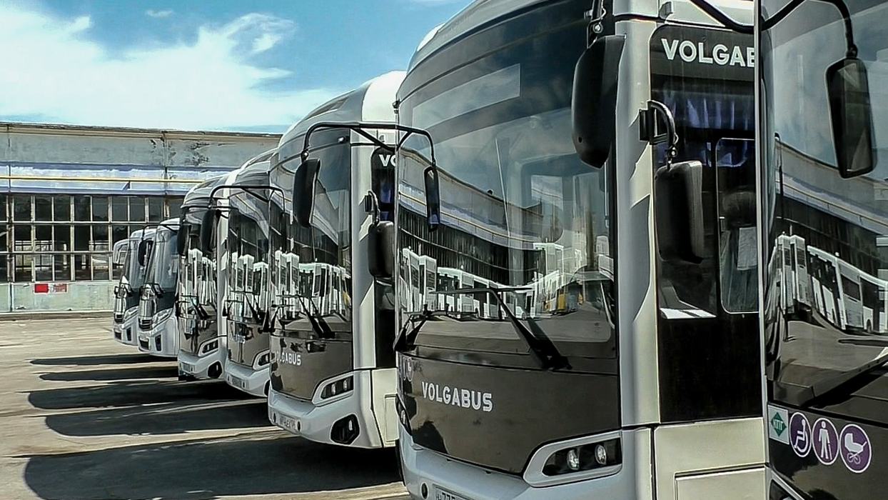 В Волжский прибыли новые автобусы