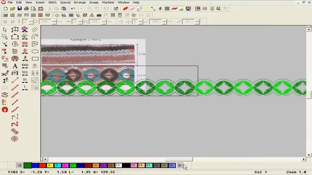 Wilcom Design training || wilcom software Design toutreal || Best embroidery design (pat-64)