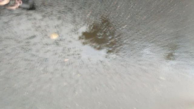 пов на самокате после дождя