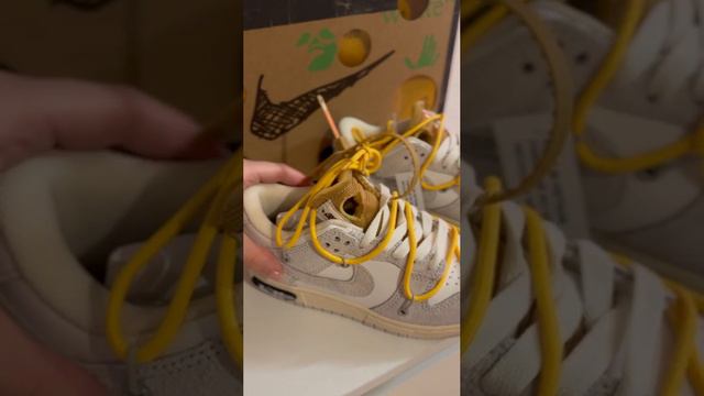 Кроссовки Nike SB Low x Off-White