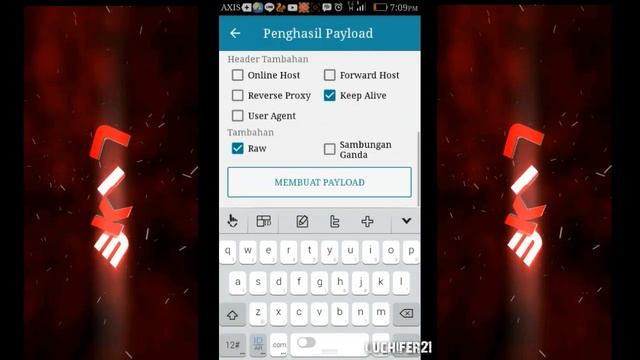 Cara membuat payload 2 bug sekaligus axis hitz.. Fast connect