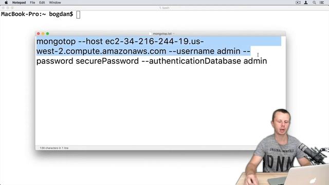 MongoDB Utilities: 11 mongotop