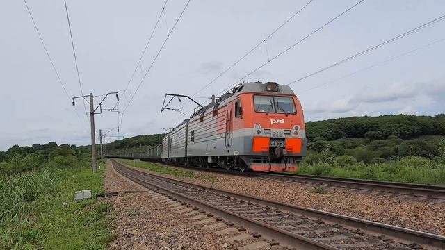 Электровозы 3ЭС5К Ермак с Восточно-Сибирской и Красноярской жд.