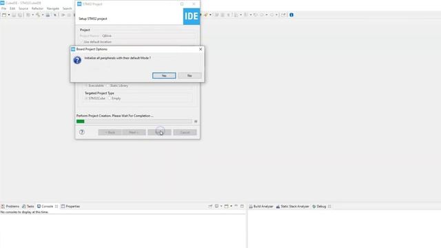 Начало работы с Cube IDE