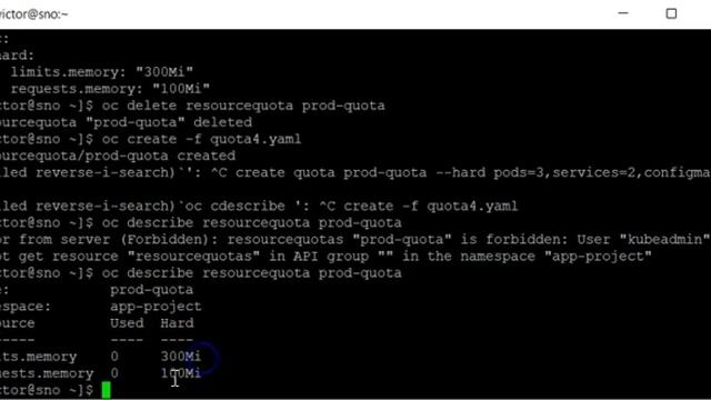Schedule pods Using quota & limit range in OpenShift With Examples (Step By Step Guide) - Lesson 14