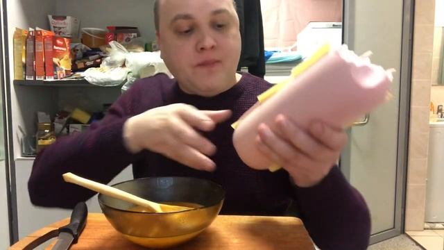 Бурурброд (мини) чашка супа харчо MUKBANG eating