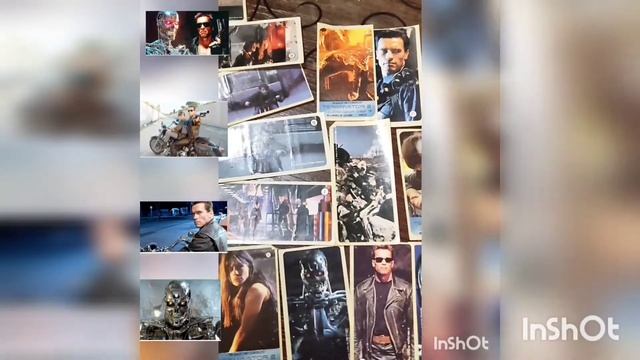 TERMINATOR наклейки из 90-х