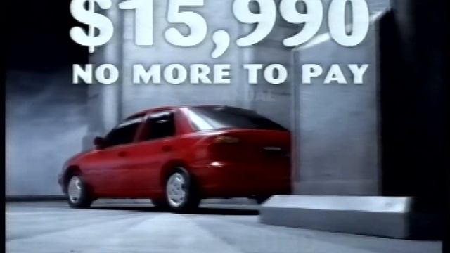 Kia Mentor - 1998 Australian TV Commercial